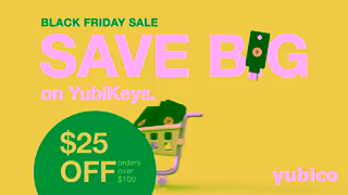 Yubico Black Friday Sale Save 25 on YubiKeys Ad Commercial Brand Imagery Photoshoot 1