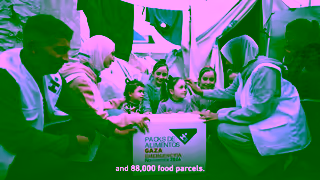 HumanAppeal Gaza 5 million of aid delivered in 2024 Ad Commercial Brand Imagery Photoshoot 0