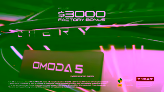 CHERY Chery Omoda 5 3000 Factory Bonus limited time only Ad Commercial Brand Imagery Photoshoot 1