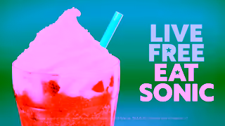 SONIC Drive-In Sonic Strawberry Shortcake Snowball Slush Float Ad Commercial Brand Imagery Photoshoot 1