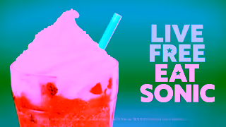 SONIC Drive-In Sonic Strawberry Shortcake Snowball Slush Float Ad Commercial Brand Imagery Photoshoot 2