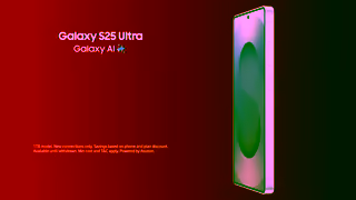 Vodafone Vodafone Samsung Galaxy S25 Ultra Save 1610 OnSale15s Ad Commercial Brand Imagery Photoshoot 1