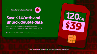 Vodafone Vodafone value unlocked this Black Friday Ad Commercial Brand Imagery Photoshoot 2