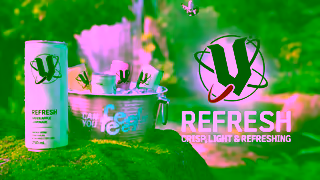V Refresh VRefresh Waterfall 15s Ad Commercial Brand Imagery Photoshoot 2