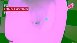 HARPIC NEW Harpic Hygienic Fresh Stickers Long Lasting UK Launch April 2024 Ad Commercial Brand Imagery Photoshoot 0