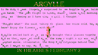 Universal Pictures Argylle Only in theatres February 2 Secrets Cutdown Dua Topper Ad Commercial Brand Imagery Photoshoot 0