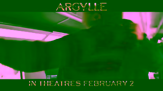 Universal Pictures Argylle Only in theatres February 2 Secrets Cutdown Dua Topper Ad Commercial Brand Imagery Photoshoot 1