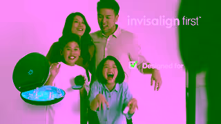 Invisalign Teeth straightening designed for children Invisalign First aligners Ad Commercial Brand Imagery Photoshoot 2
