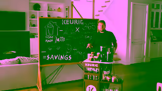 KEURIG Keurig Value OLV Math 16x9 15s JC Ad Commercial Brand Imagery Photoshoot 2