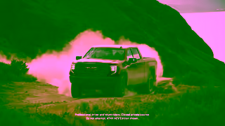 GMC GMC Sierra AT4X GMC Canada Ad Commercial Brand Imagery Photoshoot 1