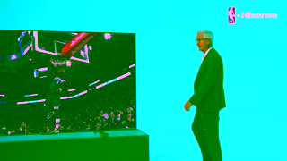 Hisense NBA Analyst Mike Breen Says You Need to Upgrade Your TV Hisense Upgrade Season Ad Commercial Brand Imagery Photoshoot 1