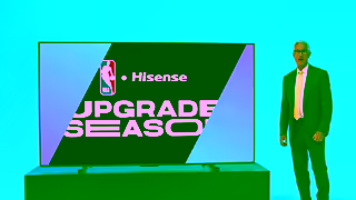 Hisense NBA Analyst Mike Breen Says You Need to Upgrade Your TV Hisense Upgrade Season Ad Commercial Brand Imagery Photoshoot 2