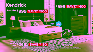 Amart Furniture WK1 EOFY Extended Metro Bedroom Ad Commercial Brand Imagery Photoshoot 2