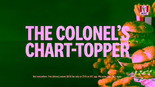 KFC Triple J Hottest 100 Day Only KFC Free Delivery Over 30 Ad Commercial Brand Imagery Photoshoot 0