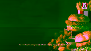 KFC Triple J Hottest 100 Day Only KFC Free Delivery Over 30 Ad Commercial Brand Imagery Photoshoot 2