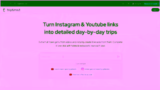 Triptimist Turn any travel video into a detailed daybyday trip in one click Ad Commercial Brand Imagery Photoshoot 0