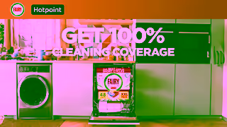 Fairy Fairy x Hotpoint Hydroforce Ad Commercial Brand Imagery Photoshoot 0