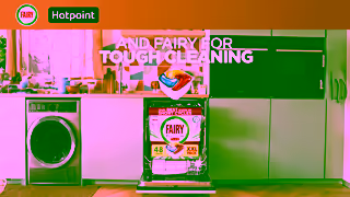 Fairy Fairy x Hotpoint Hydroforce Ad Commercial Brand Imagery Photoshoot 2