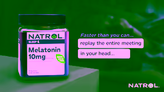 NATROL Natrol Melatonin 10mg 15 seconds Ad Commercial Brand Imagery Photoshoot 1