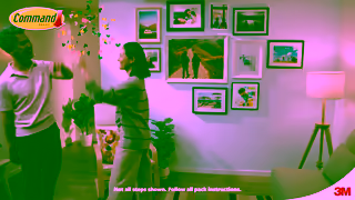 Command Brand Go on Why Wait Effortless Gallery Walls with Command Picture Hanging Strips 15s Ad Commercial Brand Imagery Photoshoot 2