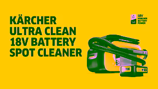 Karcher Powerful Suction and RealTime Battery Technology The All New Krcher SE 318 Battery Spot Cleaner Ad Commercial Brand Imagery Photoshoot 2