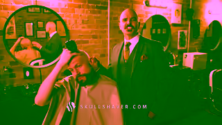 Skull Shaver Skull Shaver Super Bowl commercial 2023 Shave with No Nicks No Cuts Anywhere Anytime Ad Commercial Brand Imagery Photoshoot 1