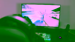 BestBuy Duel it out on the 32 LG UltraGear OLED gaming monitor with Dual Mode Ad Commercial Brand Imagery Photoshoot 0