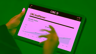 CIBC If Connor McDavid and Connor Bedard had alternate ambitions CIBC would provide a personalized plan Ad Commercial Brand Imagery Photoshoot 2