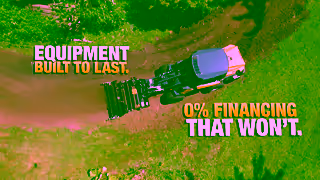 Vermeer 0 financing program on Vermeer mini skid steers and compact articulated loaders ATX Vermeer Ad Commercial Brand Imagery Photoshoot 2