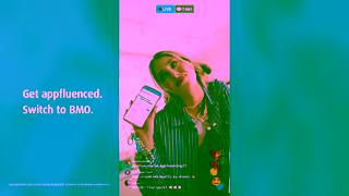 BMO Financial BMO Appfluencer Lost your debit card The BMO apps got you covered Get Appfluenced Ad Commercial Brand Imagery Photoshoot 2