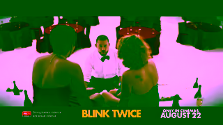 Warner Brothers Blink Twice August 22 Ad Commercial Brand Imagery Photoshoot 0