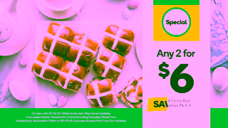 Woolworths WW EASTER W3 HOT CROSS BUNS BUMPER Ad Commercial Brand Imagery Photoshoot 1
