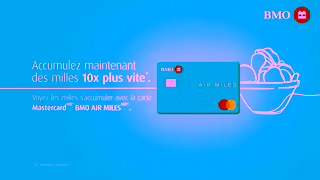 BMO Financial La carte Mastercard BMO AIR MILES Ad Commercial Brand Imagery Photoshoot 2