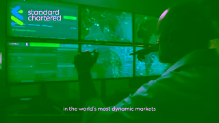 Standard Chartered Standard Chartered Backing Global Trade Ambitions Ad Commercial Brand Imagery Photoshoot 2