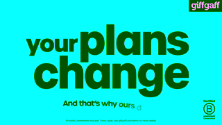 Giffgaff NMCPR Change 16x9 15s Ad Commercial Brand Imagery Photoshoot 0