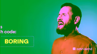 Omnisend PPC Boring discount video v2 Ad Commercial Brand Imagery Photoshoot 1