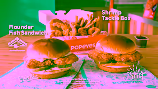 Popeyes Popeyes Seafood is back Ad Commercial Brand Imagery Photoshoot 2