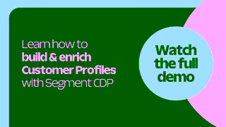 Segment See Twilio Segments CDP in Action How to Build and Enrich Customer Profiles Ad Commercial Brand Imagery Photoshoot 2