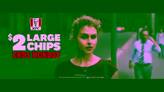 KFC KFCs 2 Large Chips Ad Commercial Brand Imagery Photoshoot 1