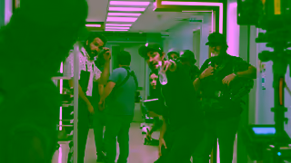 Paramount Pictures IF Ryan on JK Storytelling 2024 Movie Ryan Reynolds John Krasinski Steve Carell Ad Commercial Brand Imagery Photoshoot 1