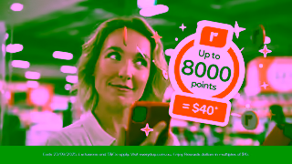 Everyday Rewards Get big bonus points when you boost and shop at Woolworths This week only TCs apply Ad Commercial Brand Imagery Photoshoot 1