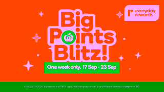 Everyday Rewards Get big bonus points when you boost and shop at Woolworths This week only TCs apply Ad Commercial Brand Imagery Photoshoot 2