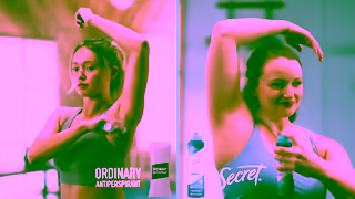 Secret Deodorant Take It Up a Notch with Secret Clinical Spray Ad Commercial Brand Imagery Photoshoot 0