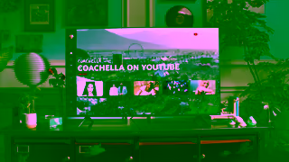 YouTube Coachella Live on YouTube 2024 Ad Commercial Brand Imagery Photoshoot 0