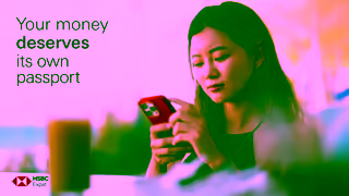 HSBC HSBC Expat Global Money Account Your money deserves its own passport Ad Commercial Brand Imagery Photoshoot 0