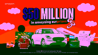 Amaysim Win 50m in amayzing surprizes Ad Commercial Brand Imagery Photoshoot 1
