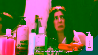 NATIVE Cosmetics Bathrodite Hair 15s Moisture Clean 2 Ad Commercial Brand Imagery Photoshoot 0