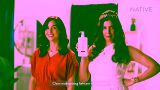 NATIVE Cosmetics Bathrodite Hair 15s Moisture Clean 2 Ad Commercial Brand Imagery Photoshoot 2