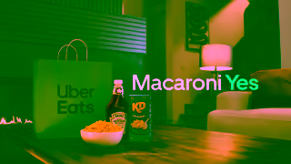 Uber Eats Matthews Macaroni Get Almost Almost Anything Uber Eats Ad Commercial Brand Imagery Photoshoot 1
