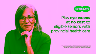 Specsavers 50 off lens upgrades for Seniors Ad Commercial Brand Imagery Photoshoot 2